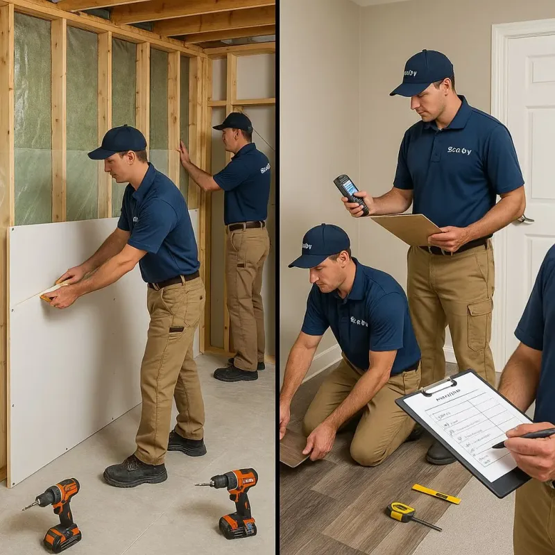 Repairs and Reconstruction process in Rooks County, KS